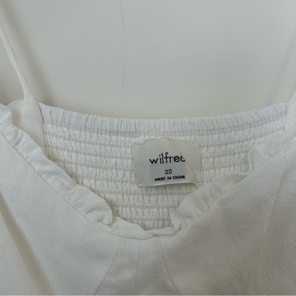 Aritzia Wilfred Fable dress white size 00 - Picture 11 of 12